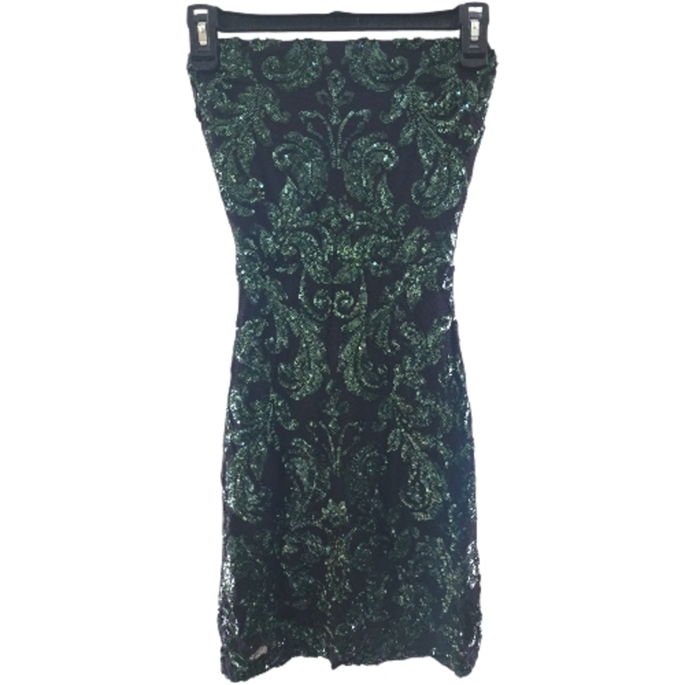 Windsor Brynlee sequin Embroidered Bodycon Dress SZ S